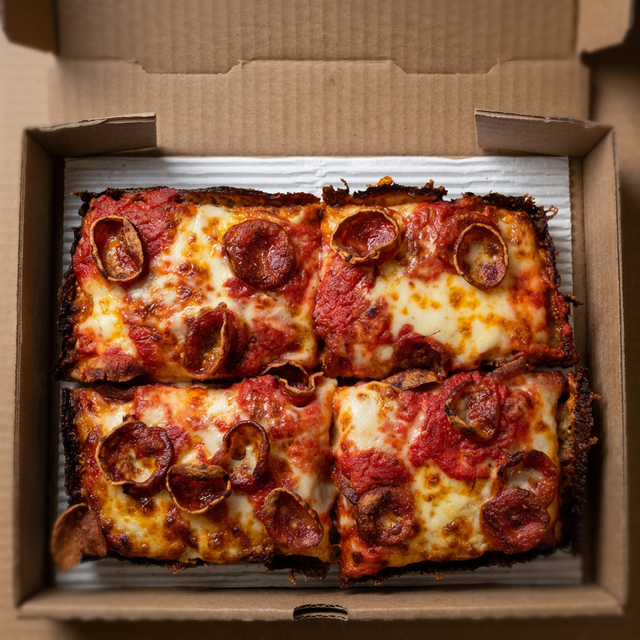 4 Square Specialty Deep Dish.